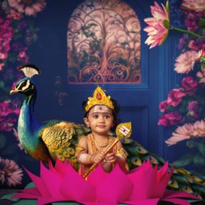 navaratri baby photoshoot, navaratri theme baby photoshoot ideas, navaratri baby photoshoot,