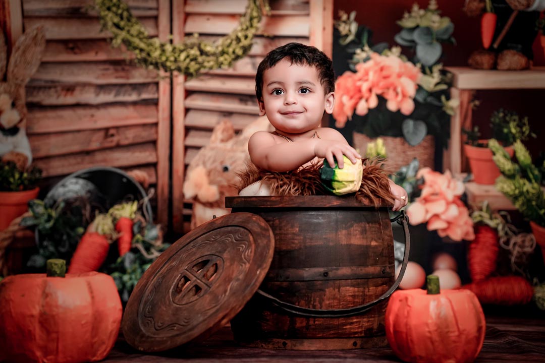 Baby Photoshoot with props