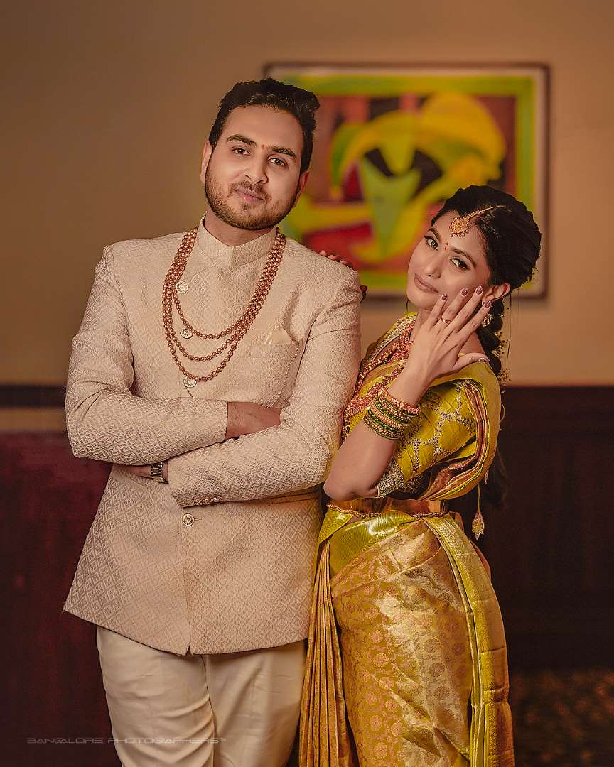 Engagement photoshoot in bangalore